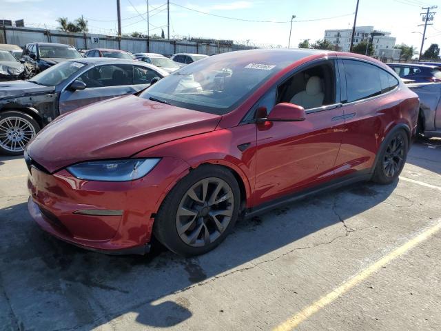  TESLA MODEL X 2024 Czerwony