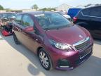 2016 PEUGEOT 108 ACTIVE for sale at Copart SANDY
