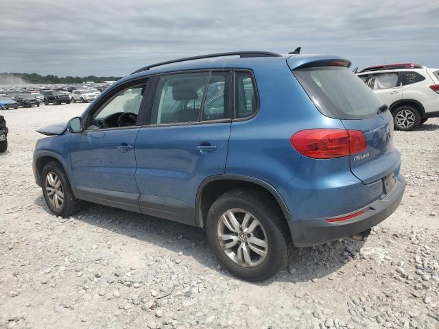  VOLKSWAGEN TIGUAN 2017 Синий