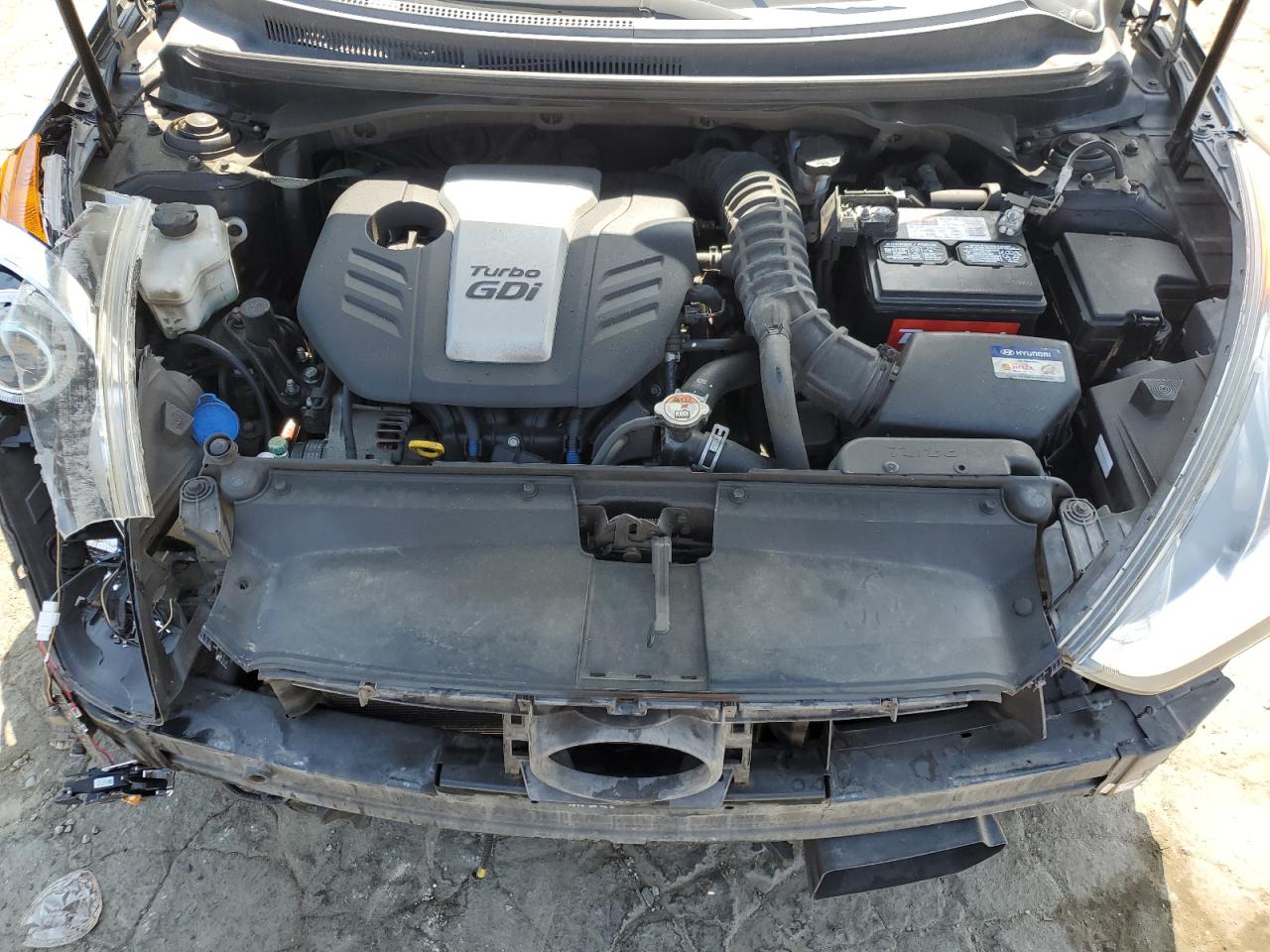 2016 Hyundai Veloster Turbo VIN: KMHTC6AE9GU303536 Lot: 70503675