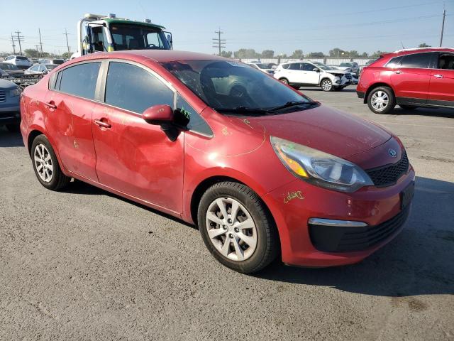  KIA RIO 2017 Красный