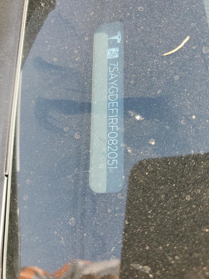 2024 Tesla Model Y VIN: 7SAYGDEF1RF082051 Lot: 68275945