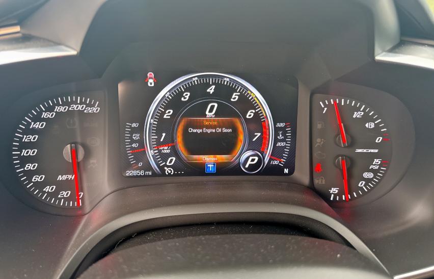 Coupet CHEVROLET CORVETTE 2016 Żółty