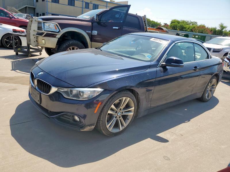  BMW 4 SERIES 2016 Синий