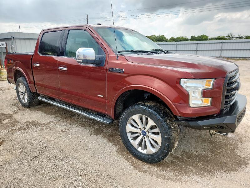 Пикапы FORD F-150 2016 Бургунди