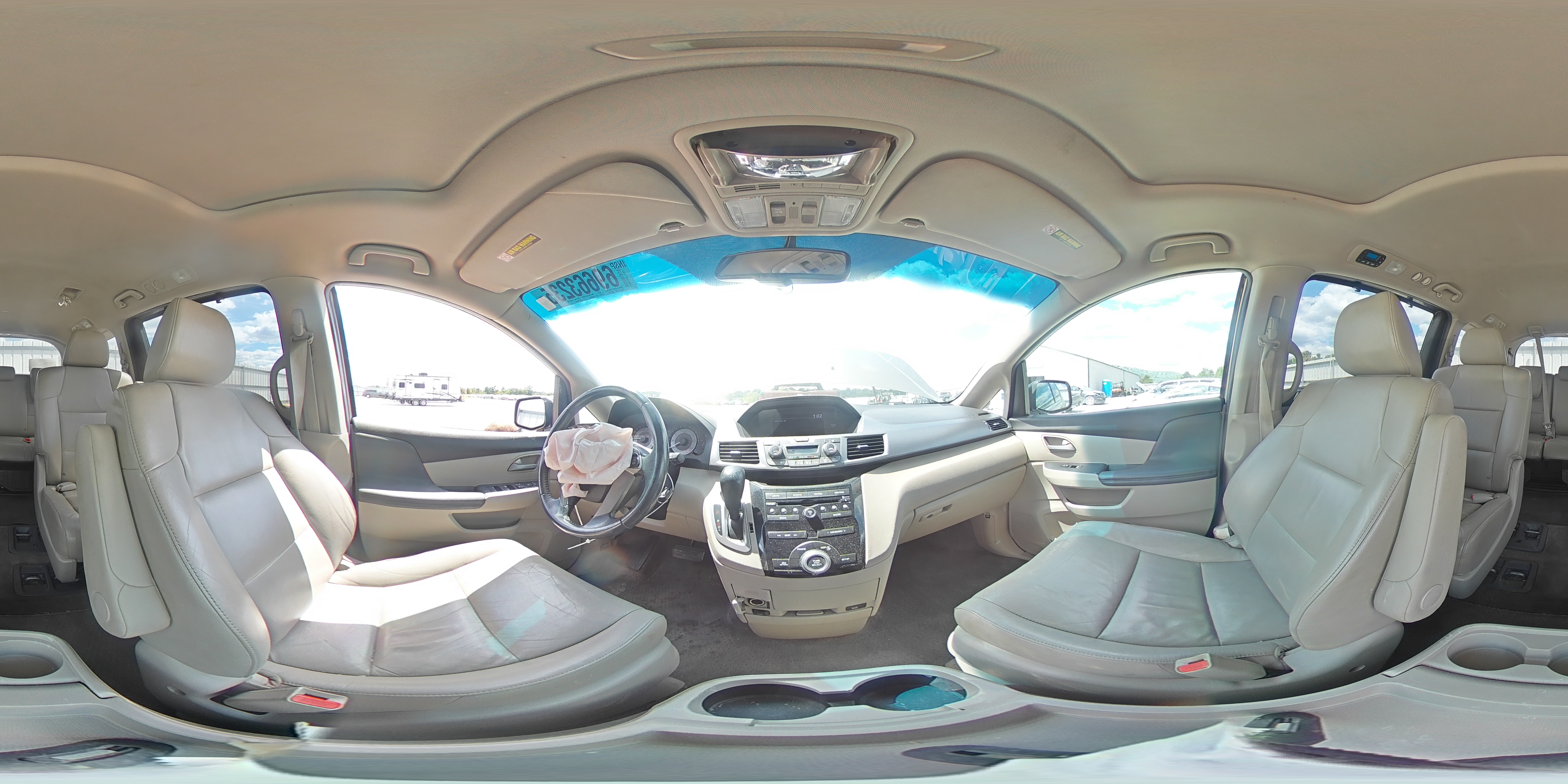 2012 Honda Odyssey Exl VIN: 5FNRL5H60CB091054 Lot: 69663235
