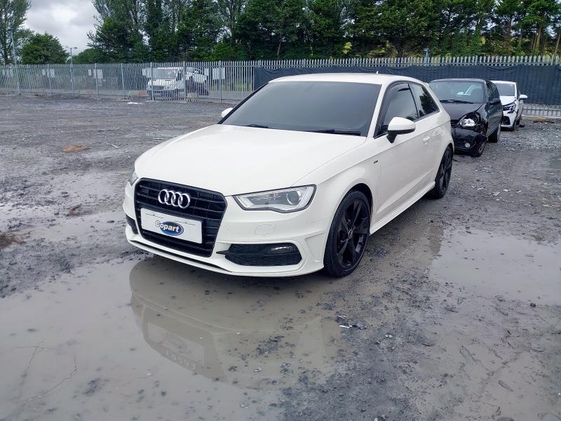 2015 AUDI A3 2.0 TDI 184 S LINE 3DR for sale at Copart BELFAST