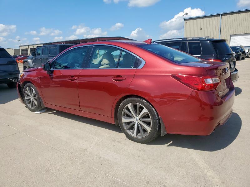  SUBARU LEGACY 2017 Red