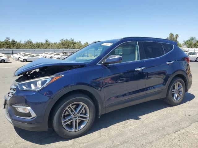  HYUNDAI SANTA FE 2018 Синий