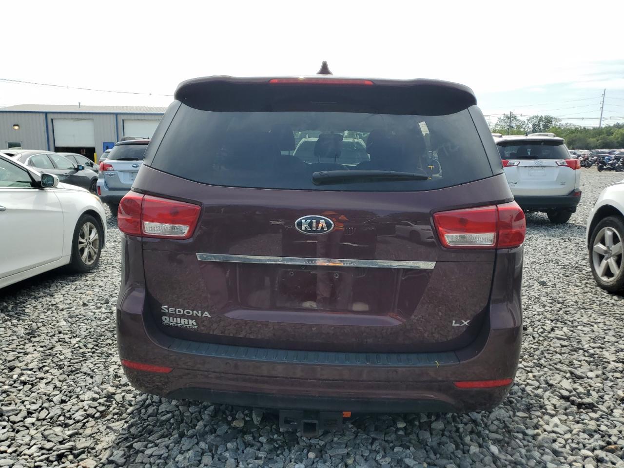2016 Kia Sedona Lx VIN: KNDMB5C17G6110807 Lot: 68787905