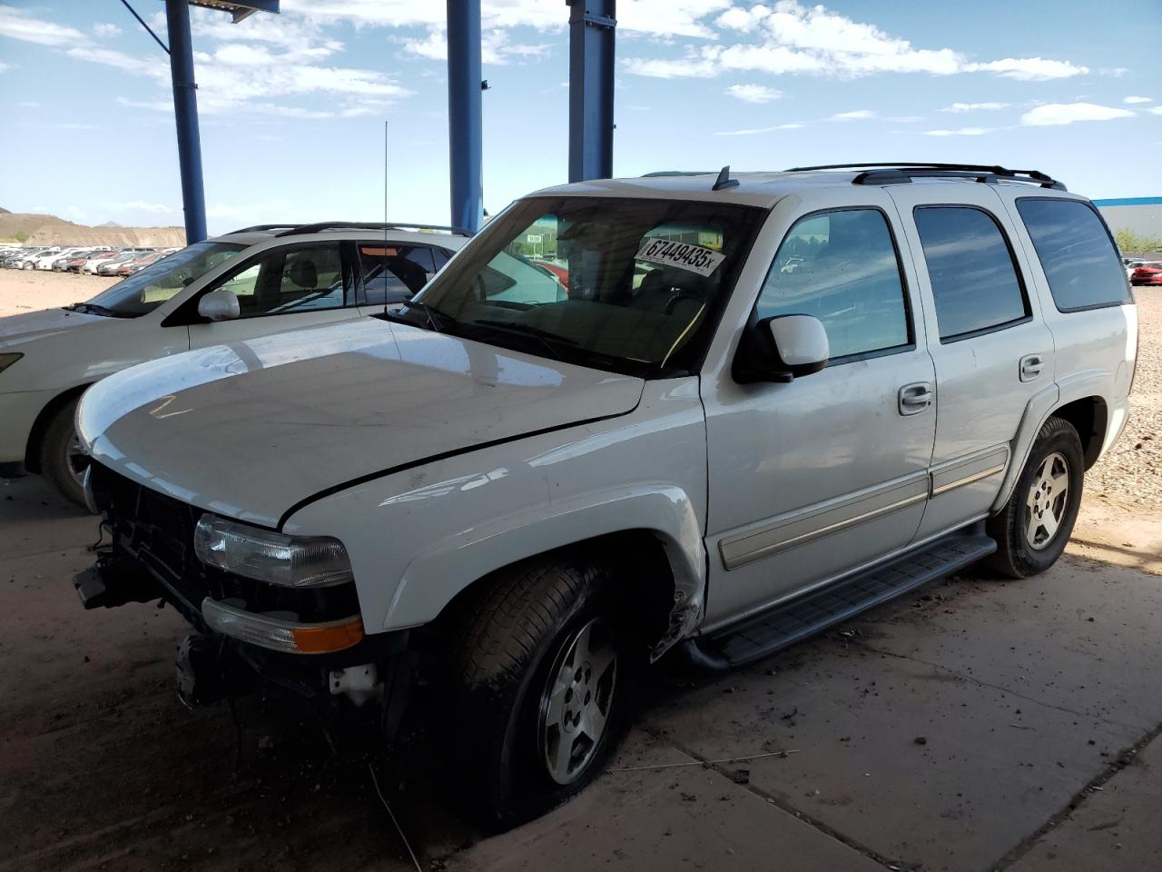2006 Chevrolet Tahoe C1500 white null gas 1GNEC13T96R112204 photo #1