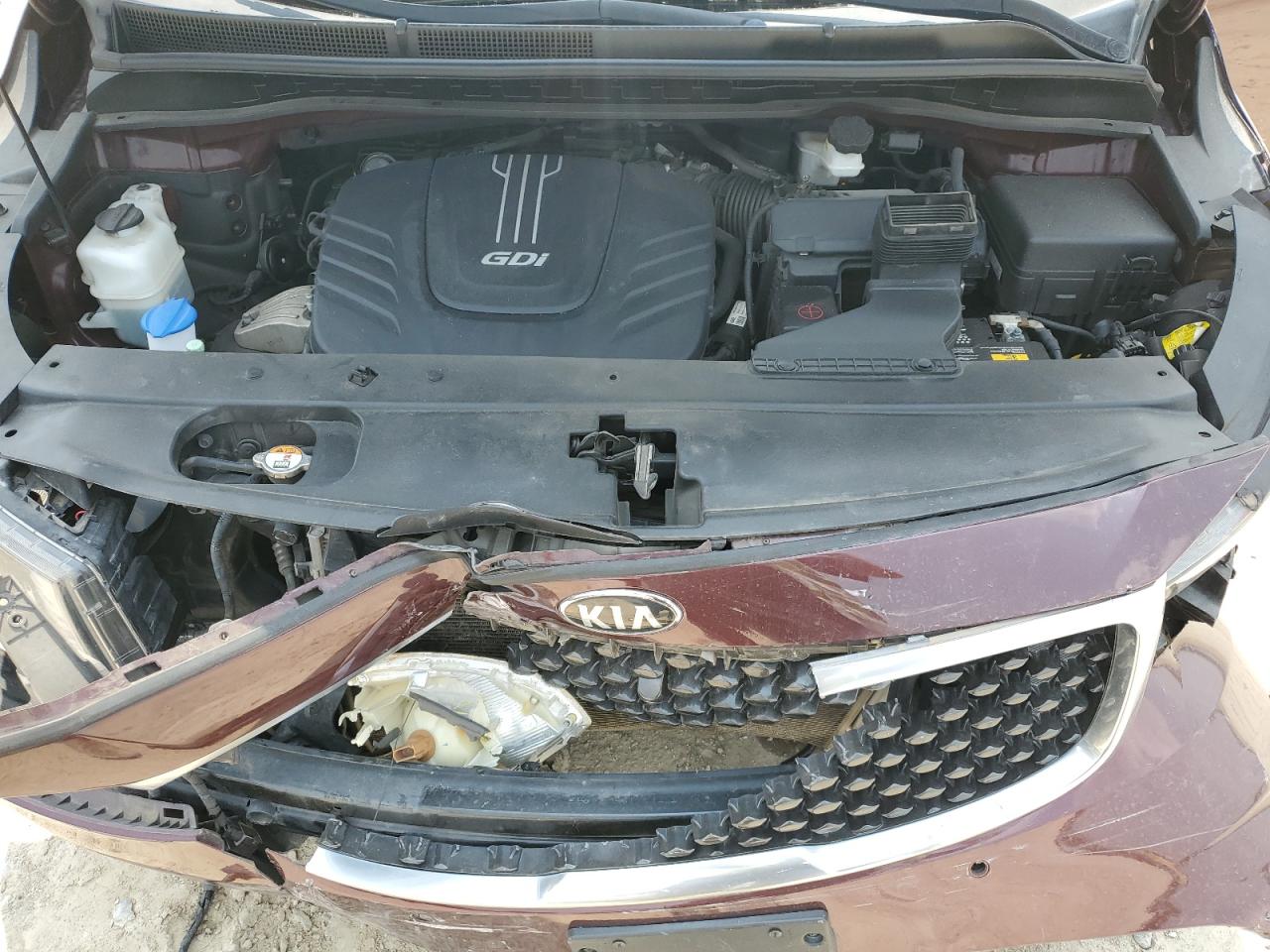 2016 Kia Sedona Ex VIN: KNDMC5C15G6175023 Lot: 66865795