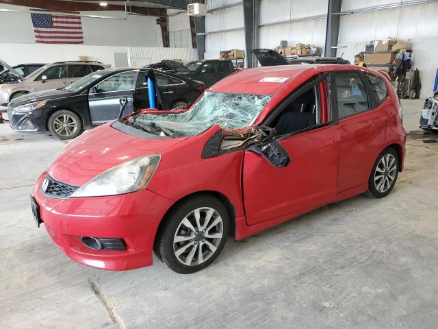  HONDA FIT 2012 Czerwony