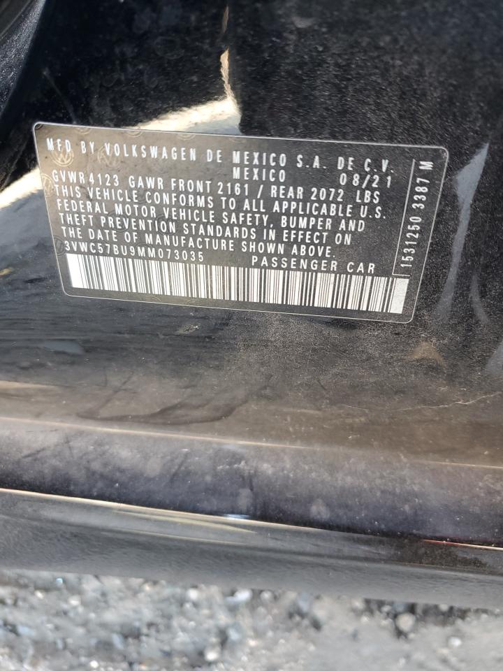 2021 Volkswagen Jetta S VIN: 3VWC57BU9MM073035 Lot: 68965135