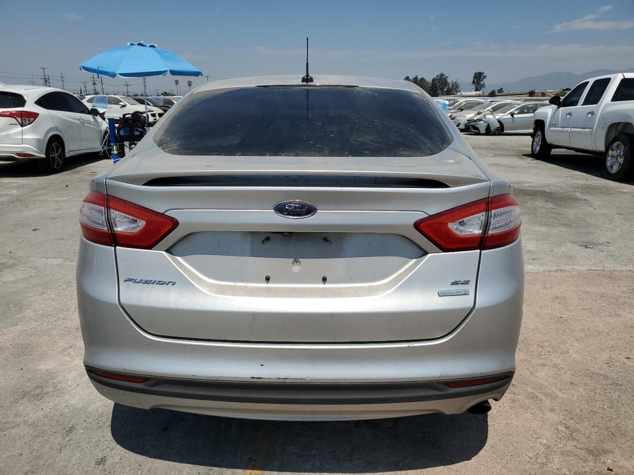 2016 Ford Fusion Se VIN: 3FA6P0HDXGR124385 Lot: 66368735