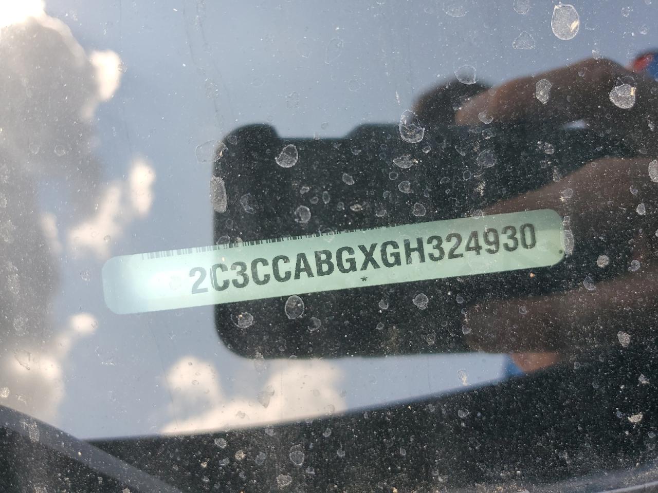 2016 Chrysler 300 S VIN: 2C3CCABGXGH324930 Lot: 68157775