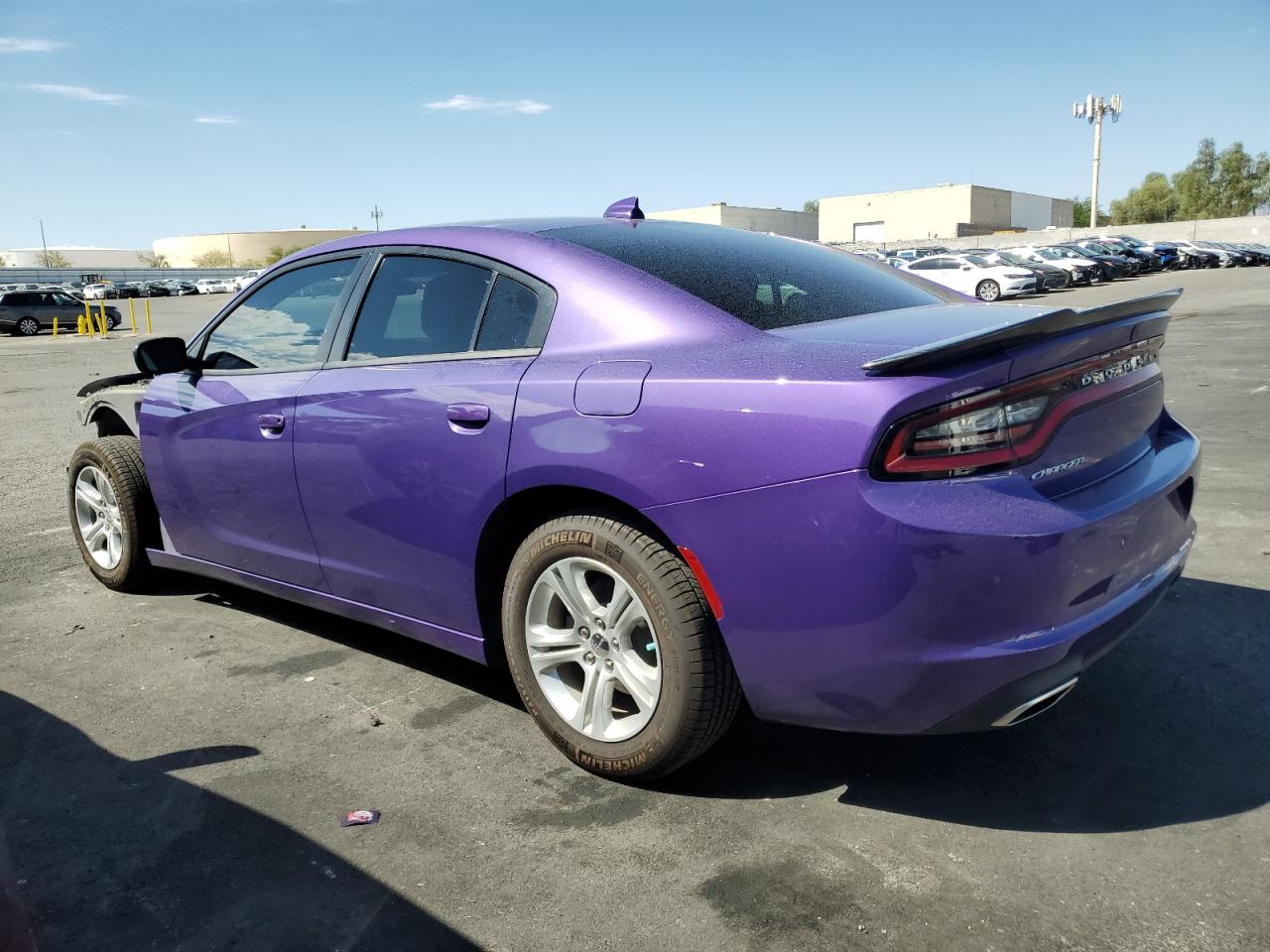 2023 Dodge Charger Sxt purple null flexible 2C3CDXBG6PH687516 photo #3