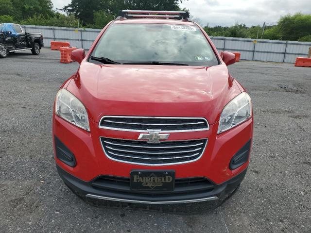  CHEVROLET TRAX 2015 Czerwony