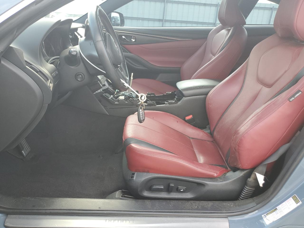 2021 Infiniti Q60 Red Sport 400 VIN: JN1FV7LK7MM530405 Lot: 69787995