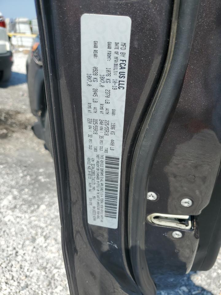 2020 Jeep Compass Latitude VIN: 3C4NJCBB3LT141171 Lot: 67639105