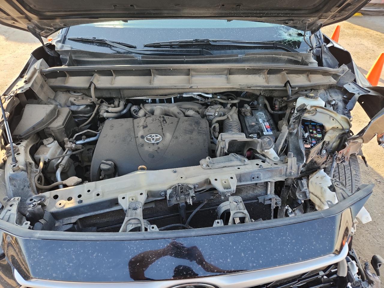 2021 Toyota Highlander Xle VIN: 5TDGZRAH9MS516762 Lot: 69301455