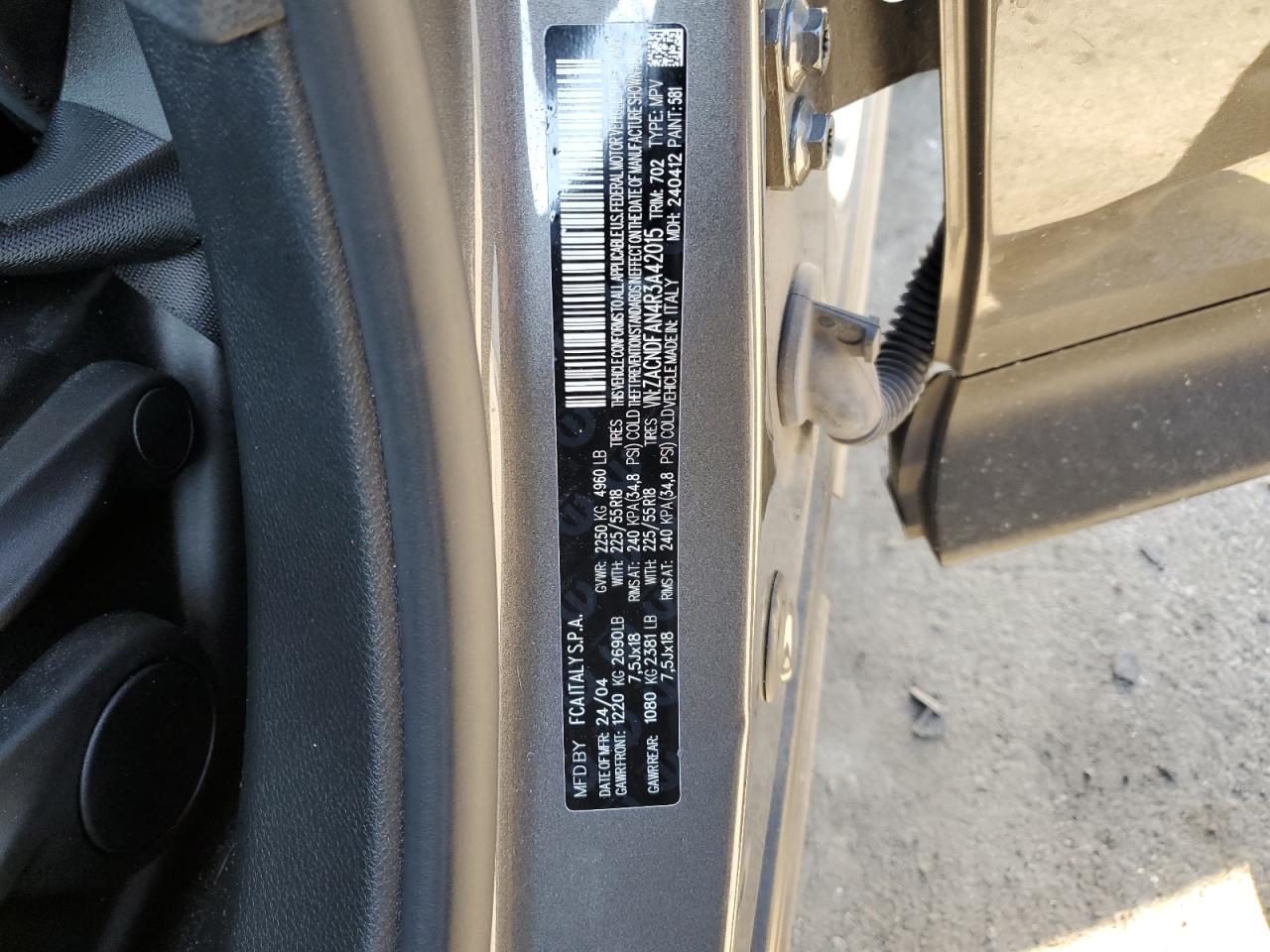 2024 Dodge Hornet Gt VIN: ZACNDFAN4R3A42015 Lot: 70100025