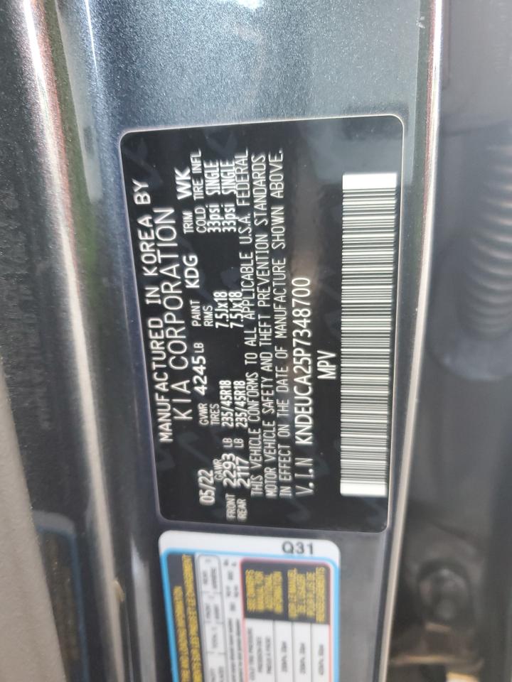 2023 Kia Seltos Nightfall VIN: KNDEUCA25P7348700 Lot: 70819455