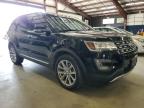 2017 FORD EXPLORER LIMITED   for sale at Copart CT - HARTFORD SPRINGFIELD