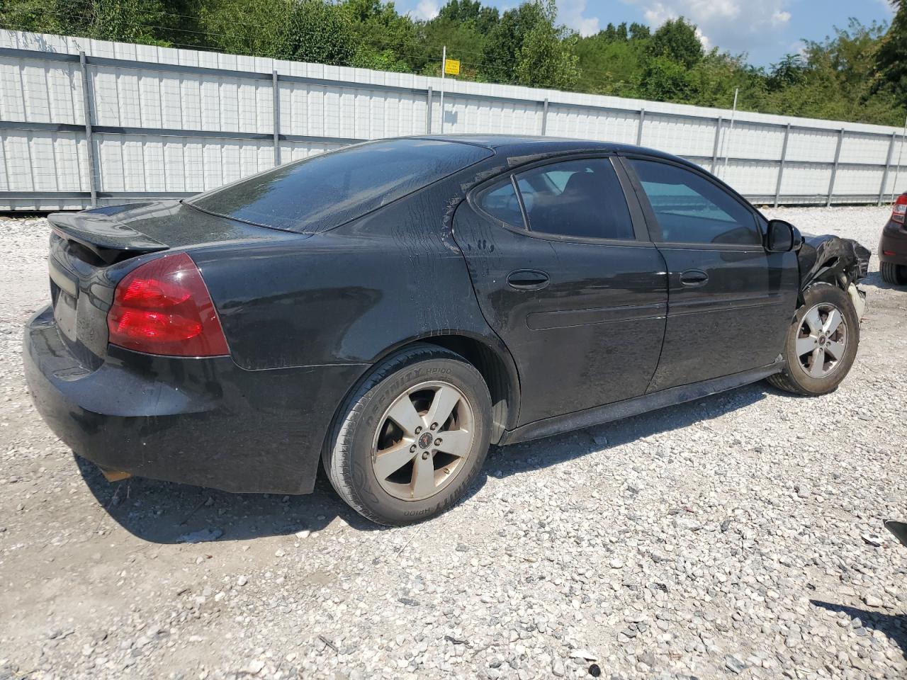 2006 Pontiac Grand Prix black sedan gas 2G2WP552461274042 photo #4