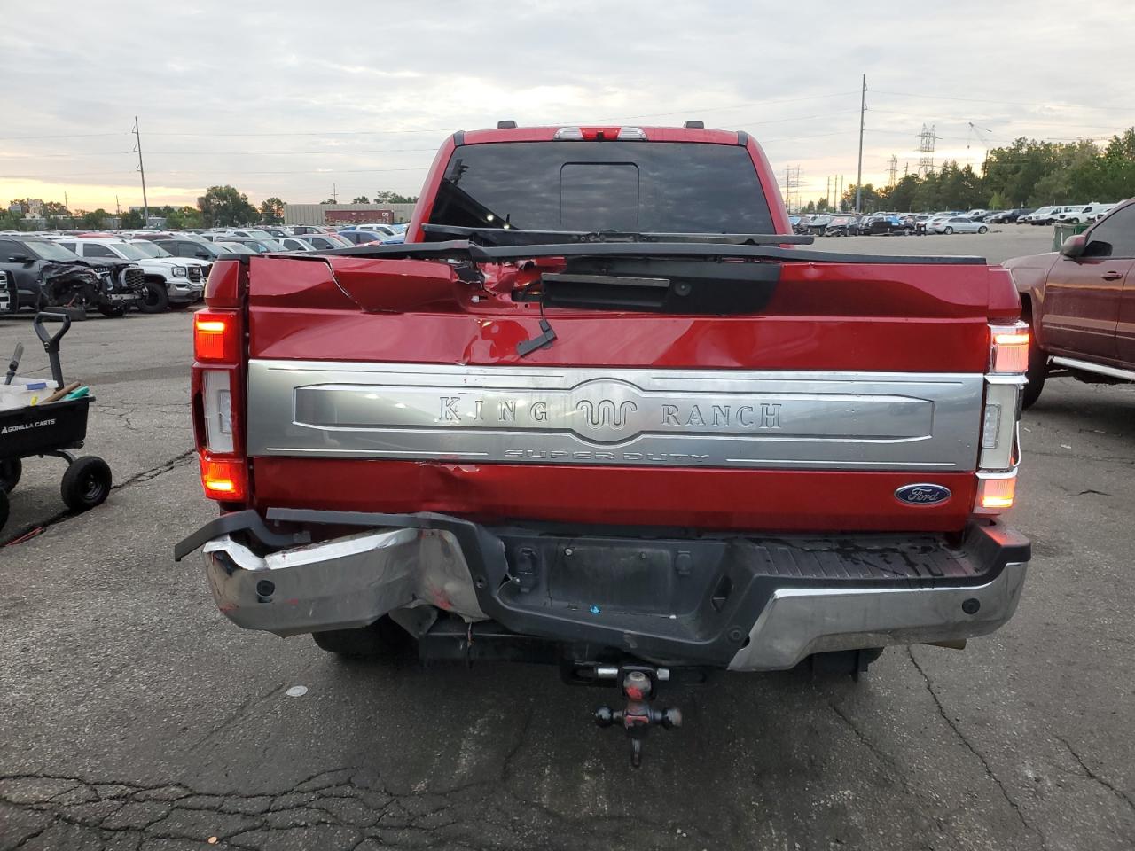 2022 Ford F250 Super Duty VIN: 1FT7W2BT0NEF56089 Lot: 70846325