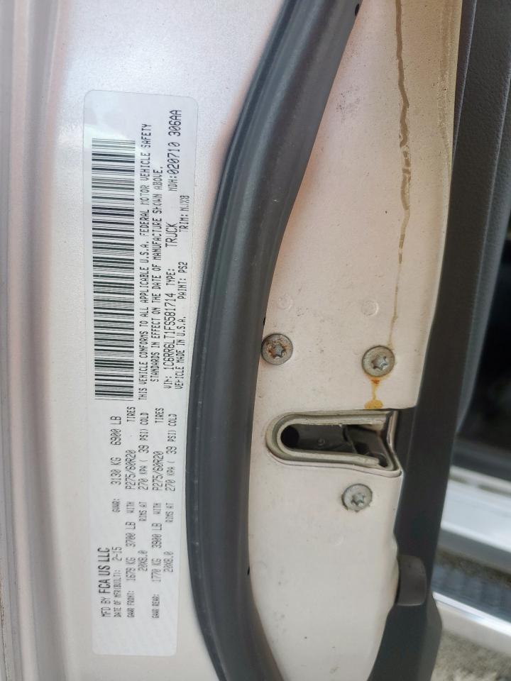 2015 Ram 1500 Slt VIN: 1C6RR6LT1FS581714 Lot: 68670855