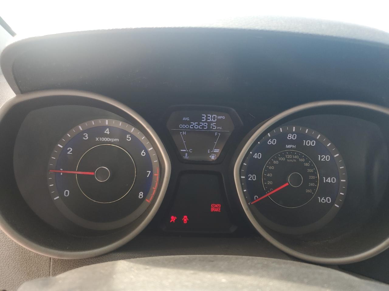 2013 Hyundai Elantra Gls VIN: KMHDH4AE7DU591160 Lot: 69107635