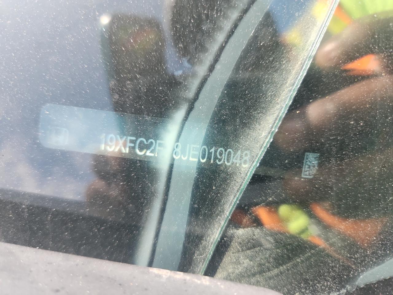 2018 Honda Civic Ex VIN: 19XFC2F78JE019048 Lot: 69706865