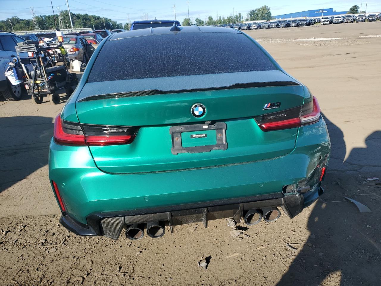 2021 BMW M3 Competition VIN: WBS33AY04MFL24028 Lot: 70129685