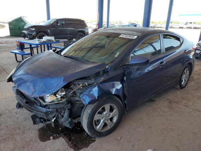  HYUNDAI ELANTRA 2015 Blue