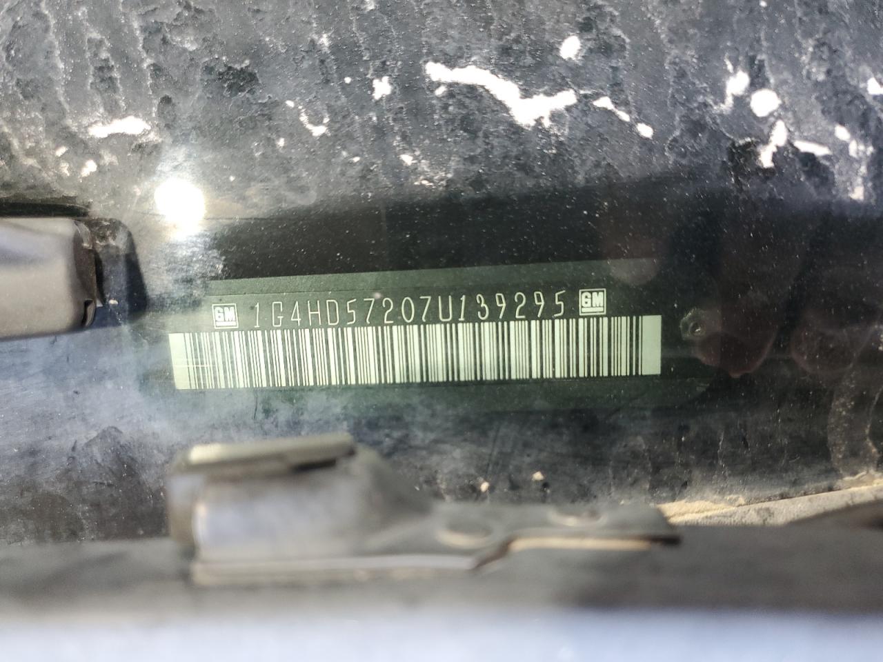 2007 Buick Lucerne Cxl VIN: 1G4HD57207U139295 Lot: 67476265