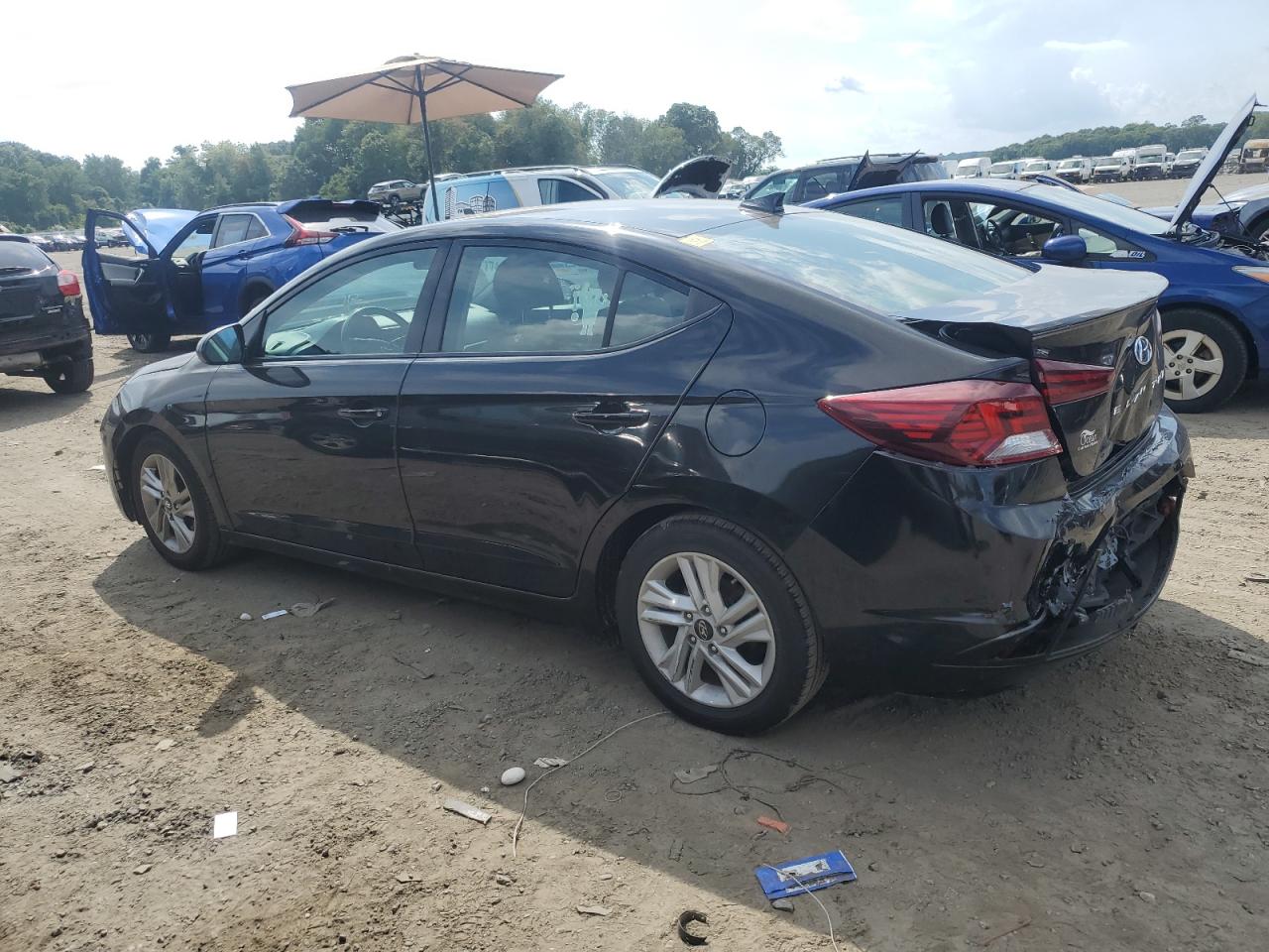 2019 Hyundai Elantra Sel black null gasoline KMHD84LF9KU762994 photo #3