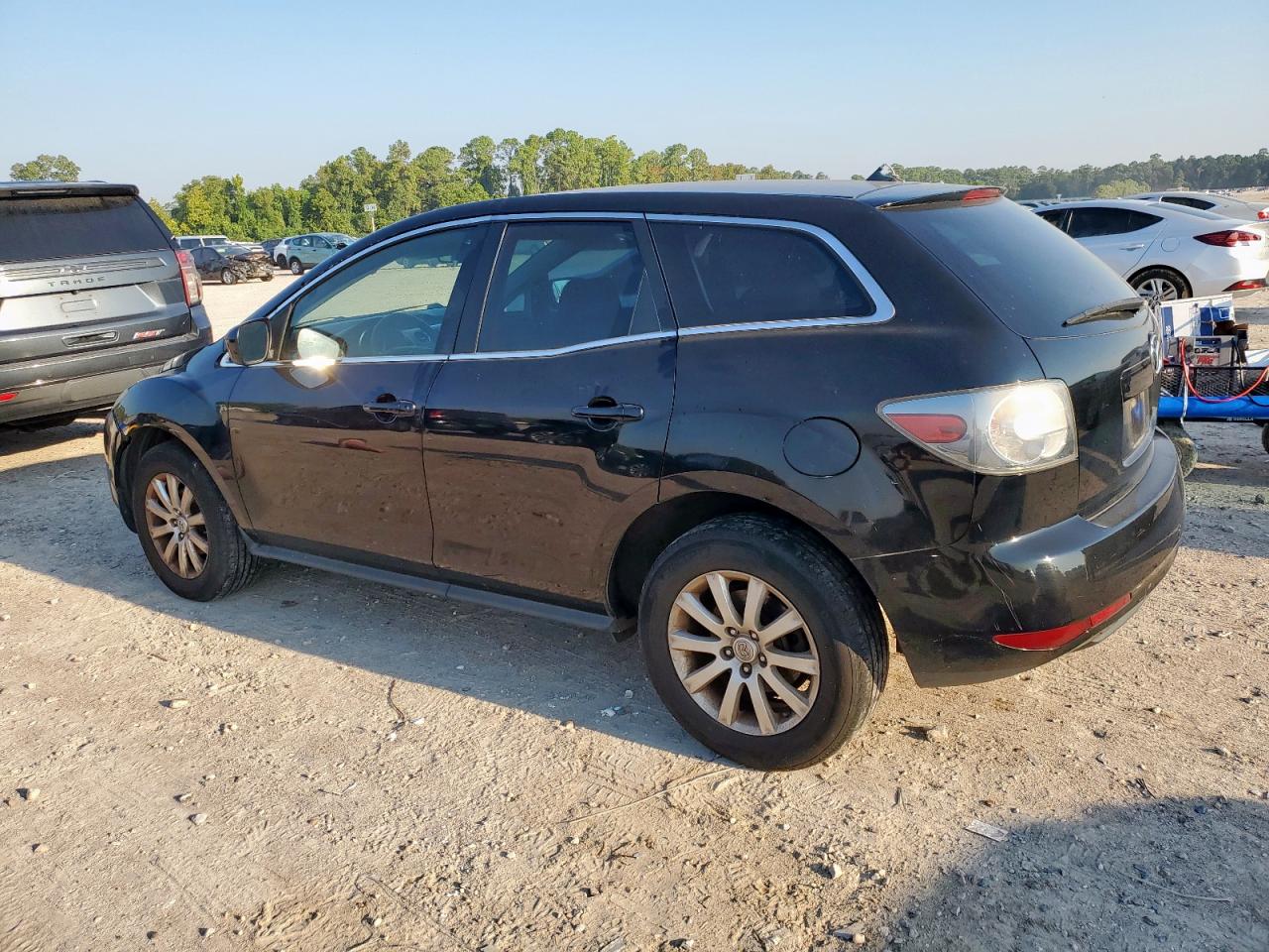 2011 Mazda Cx-7 black suv gas JM3ER2A5XB0397793 photo #3