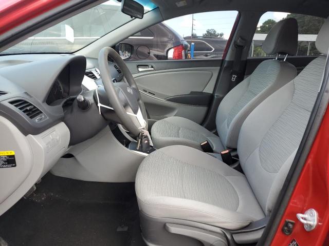  HYUNDAI ACCENT 2015 Red