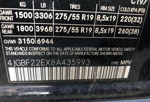 2008 MERCEDES-BENZ GL 320 CDI  