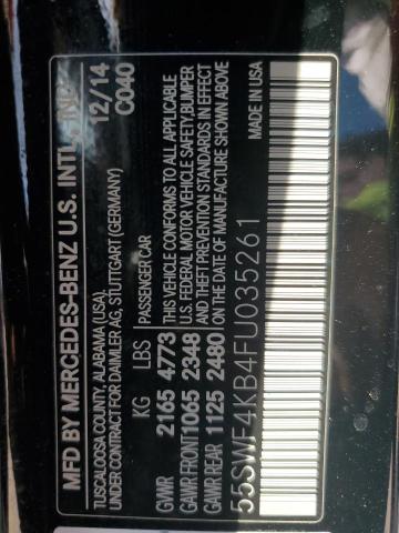 2015 MERCEDES-BENZ C 300 4MATIC  