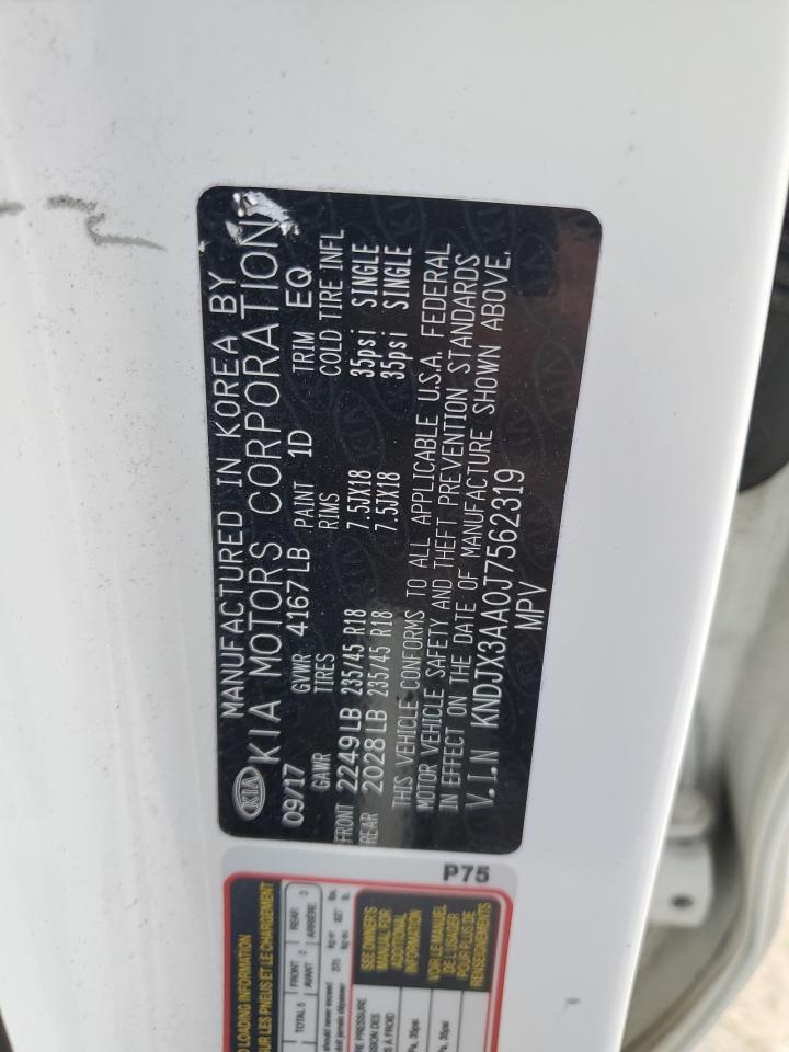 2018 Kia Soul ! VIN: KNDJX3AA0J7562319 Lot: 70078595