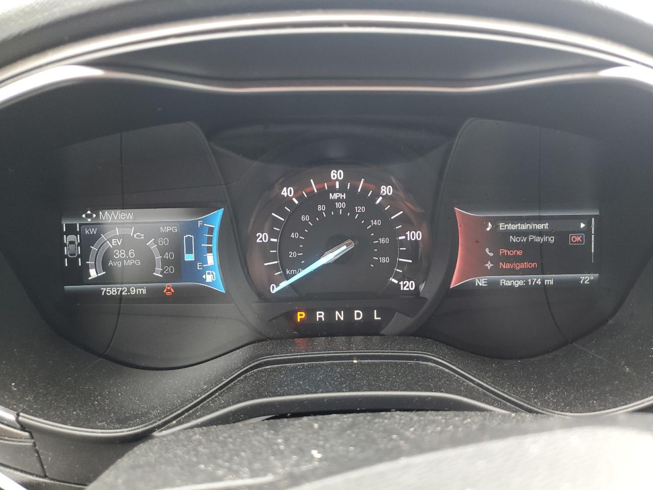 2019 Ford Fusion Se VIN: 3FA6P0LU5KR124908 Lot: 54028635