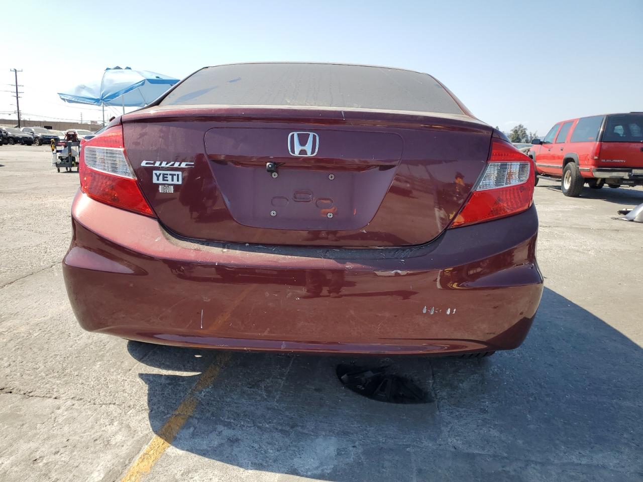 2012 Honda Civic Ex VIN: 2HGFB2F89CH532071 Lot: 69579405