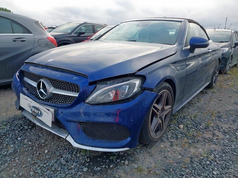 2017 MERCEDES-BENZ C 220 AMG LINE D AUTO  for sale at Copart WOLVERHAMPTON