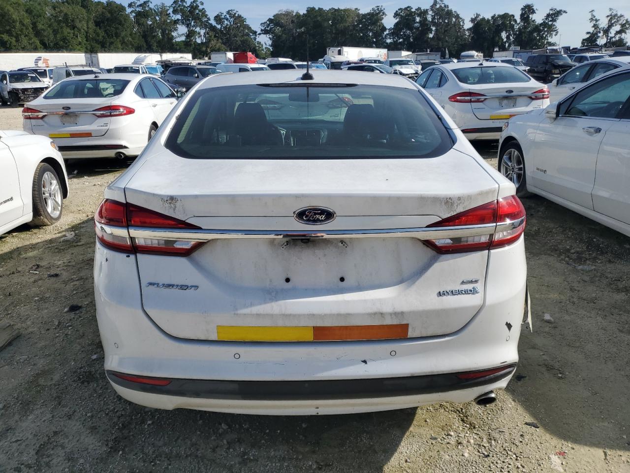 2017 Ford Fusion Se Hybrid VIN: 3FA6P0LU3HR409650 Lot: 57020555