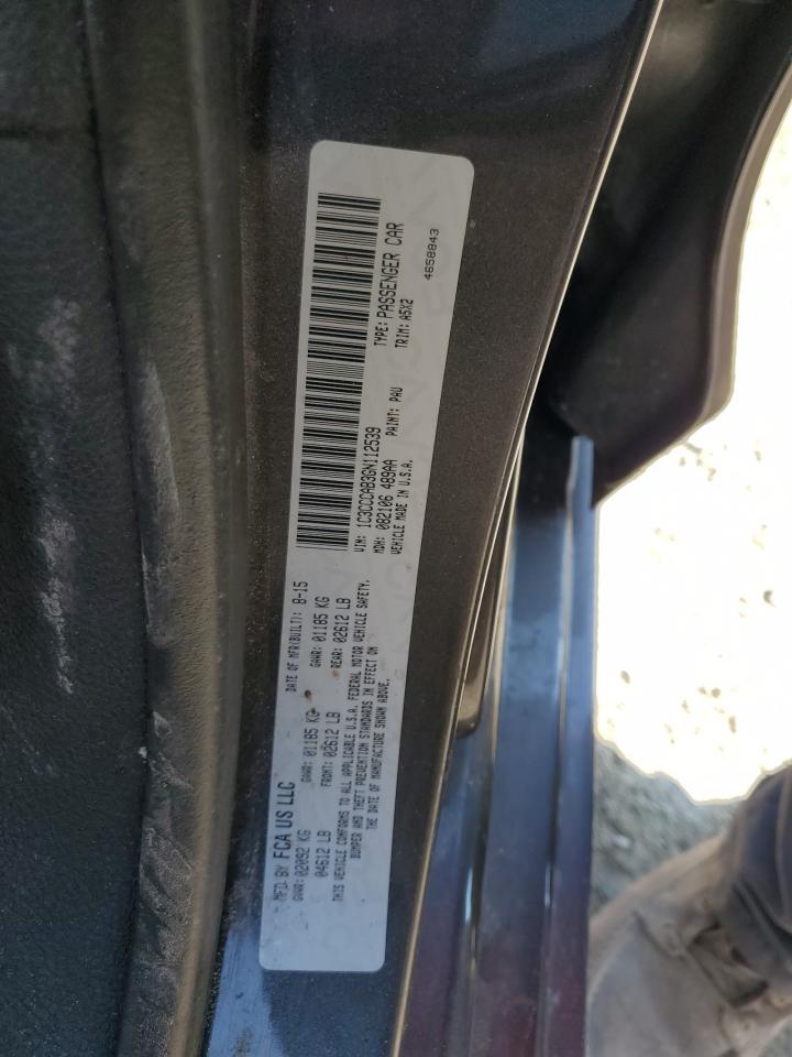 2016 Chrysler 200 Limited VIN: 1C3CCCAB3GN112539 Lot: 70280415