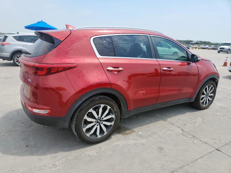  KIA SPORTAGE 2018 Бордовый