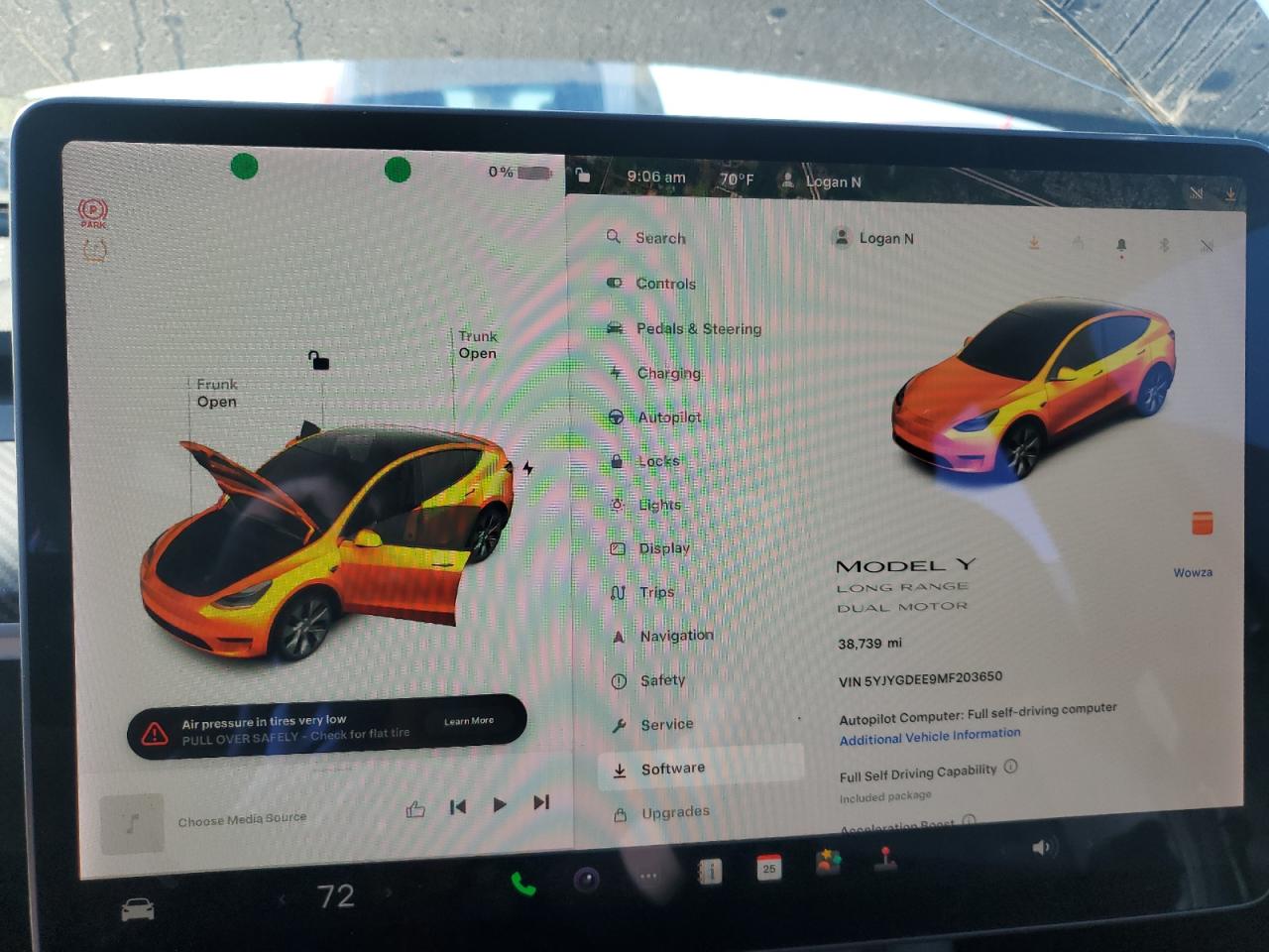 2021 Tesla Model Y VIN: 5YJYGDEE9MF203650 Lot: 68280315