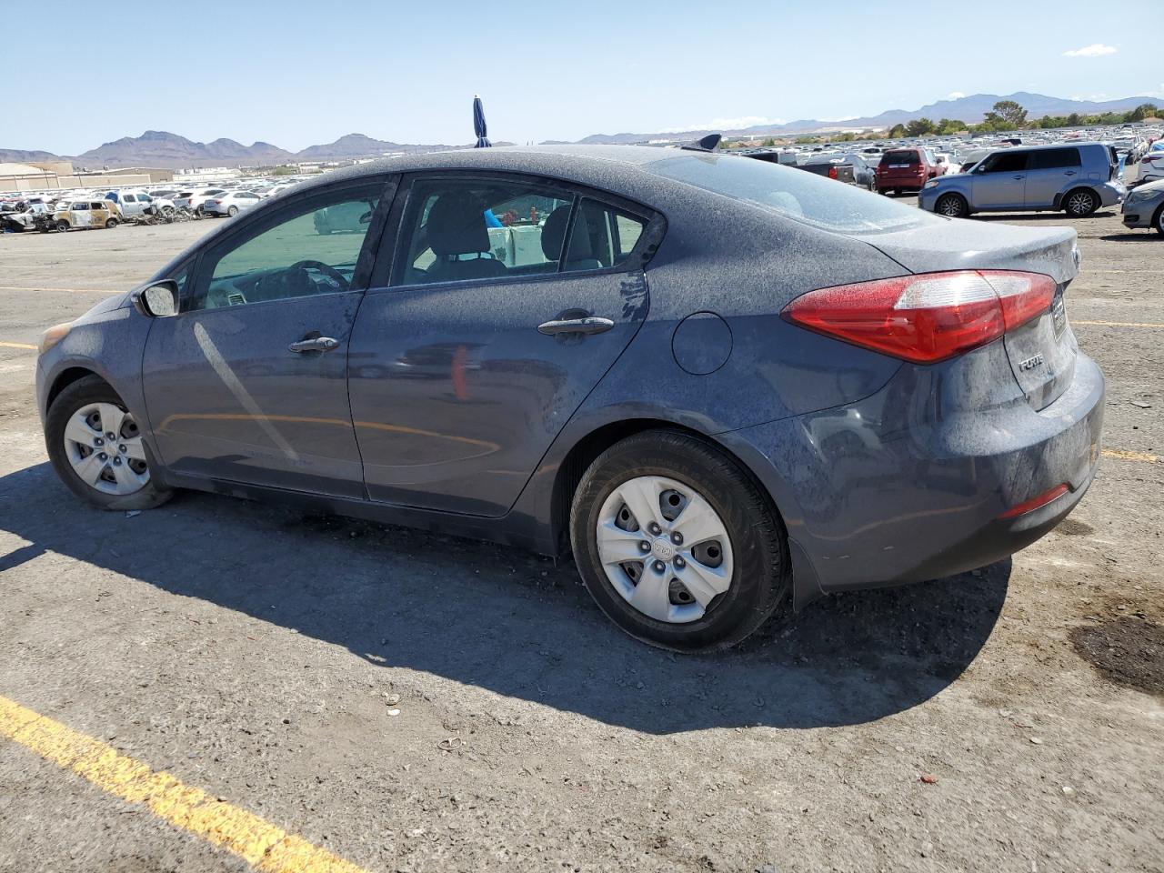 2015 Kia Forte Lx grey sedan gas KNAFX4A66F5418362 photo #3